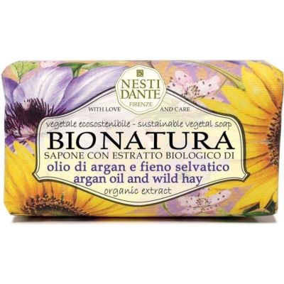Mydło Toaletowe Argan i Siano 250g Nesti Dante - 0837524002544.jpg