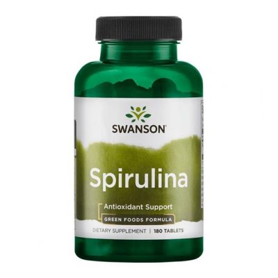 Spirulina 500mg 180tab Swanson  - 087614060101.jpg