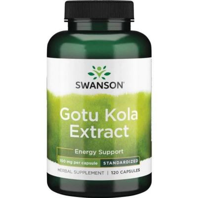 Gotu Kola ekstrakt 100 mg 120 kapsułek Swanson - 087614140315.jpg