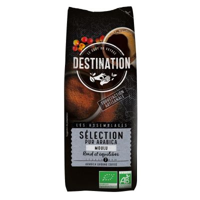Kawa Mielona Arabica 100% Selection BIO 250g Destination - 3700110005397.jpg