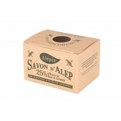 Mydło 25% Laurowe 190gl Alepia  - 3700479107251.jpg