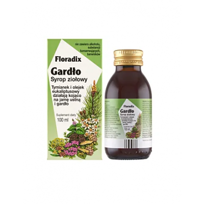 Gardło Syrop ziołowy 100ml Floradix - 4004148017827.jpg