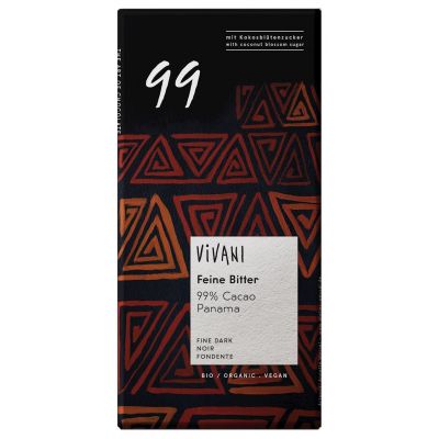 Czekolada Gorzka 99% kakao BIO 80g Vivani - 4044889002904.jpg