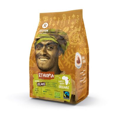 Kawa Ziarnista Arabica 100 % Etiopia Fair Trade BIO 250g Oxfam - 5400164122061.jpg