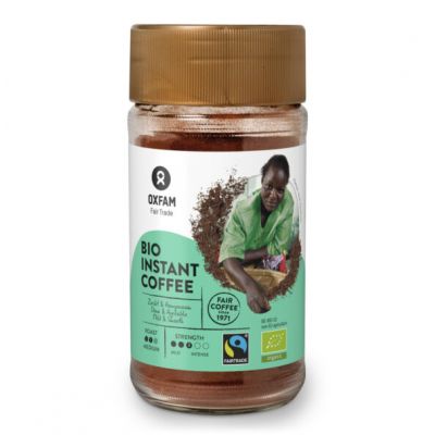 Kawa Rozpuszczalna Arabica/Robusta Tanzania Fair Trade BIO 100g Oxfam - 5400164128001.jpg
