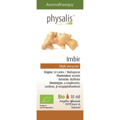 Olejek Eteryczny Imbir BIO 10ml Physalis - 5412360002696.jpg
