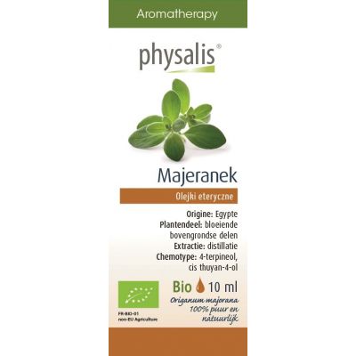 Olejek Eteryczny Majeranek BIO 10ml Physalis - 5412360018758.jpg