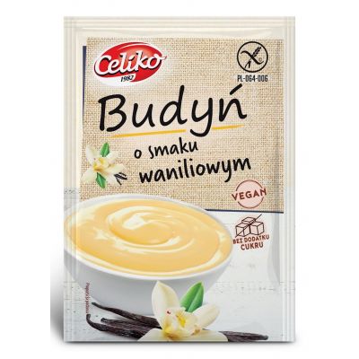 Budyń o Smaku Waniliowym Bezglutenowy 40g Celiko - 5900038001923.jpg