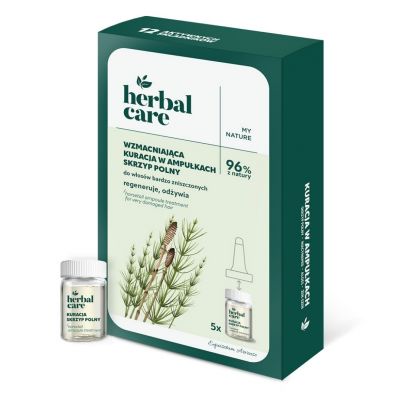 Herbal Care Wzmacniająca kuracja w ampułkach Skrzyp polny 5x5ml Farmona - 5900117002971.jpg