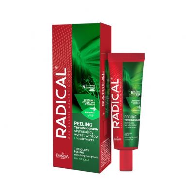 Radical Trychologiczny peeling oczyszczający do skóry głowy 75ml Farmona - 5900117008140.jpg