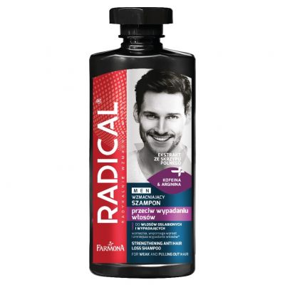Radical Men Szampon przeciw wypadaniu włosów 400ml Farmona - 5900117010266.jpg