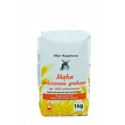 Mąka Orkiszowa 1850 graham 1kg Młyn Kopytowa - 5901549936155.jpg
