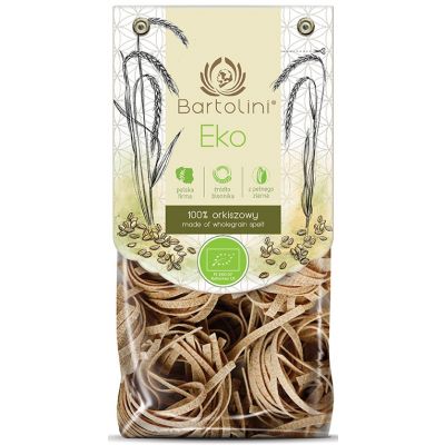 Makaron (Orkiszowy Razowy) Gniazda BIO 250g Bartolini - 5901902004286.jpg