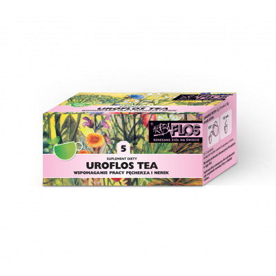 Uroflos Tea Nr 5 Herbatka wspomagająca pracę pęcherza i nerek 20x2g Herba Flos - 5902020822677.jpg