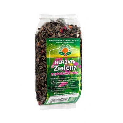Zielona z płatkami róży 100g Natura Wita - 5902194540230.jpg
