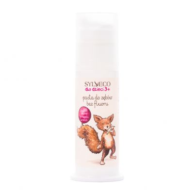 Dla dzieci 3+ Pasta do zębów bez fluoru 75ml Sylveco - 5902249015836.jpg