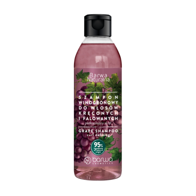 Szampon Winogronowy do włosów kręconych i falowanych Barwa Naturalna 300 ml - 5902305008284.jpg