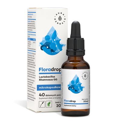 Probiotyk Floradrop - Lactobacillus Rhamnosus GG 20ml Aura Herbals - 5902479611907.jpg