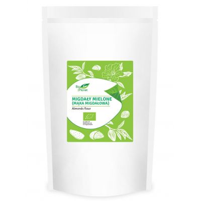 Mąka Migdałowa (Migdały Mielone) 400g BIO Bio Planet - 5902488061298.jpg