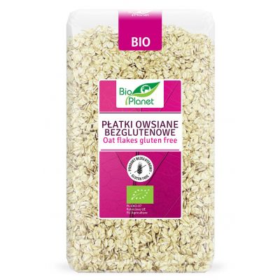 Płatki Owsiane Bezglutenowe BIO 600g Bio Planet - 5902488066118.jpg