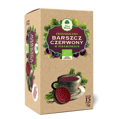 Barszcz Czerwony EKO - w piramidkach 15x5g Dary Natury - 5902581617767.jpg