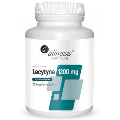 Lecytyna Medica 1200mg 60 kaps. Aliness - 5902596935115.jpg