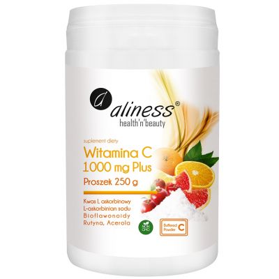Witamina C 1000 Buforowana Plus Proszek 250g Aliness - 5902596935979.jpg