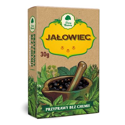Jałowiec 30g Dary Natury  - 5902741001467.jpg