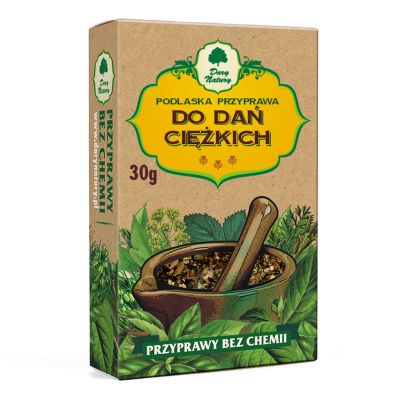 Podlaska przyprawa do dań ciężkich 30g Dary Natury - 5902741001863.jpg