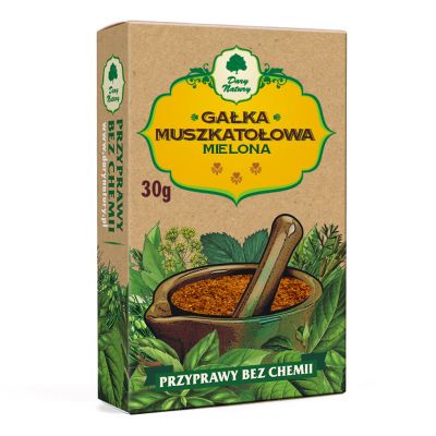 Gałka muszkatałowa mielona 30g Dary Natury - 5902741001900.jpg