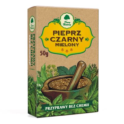Pieprz czarny mielony (kartonik) 50g Dary Natury - 5902741002709.jpg
