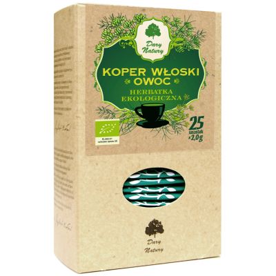 Herbatka Koper włoski owoc EKO 25x2g Dary Natury - 5902741003102.jpg