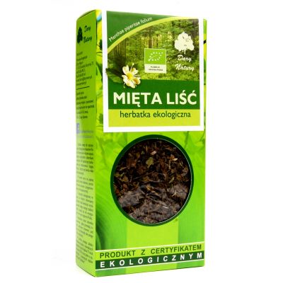 Mięta liść EKO 25g Dary Natury - 5902741005380.jpg