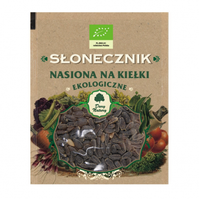 EKO nasiona na kiełki Słonecznik 50g Dary Natury - 5902741005458.jpg