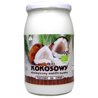 Olej Kokosowy EKO 900ml Dary Natury - 5902741006387.jpg
