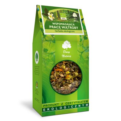 Herbatka Wspomagająca pracę wątroby EKO 200g Dary Natury - 5902741007902.jpg