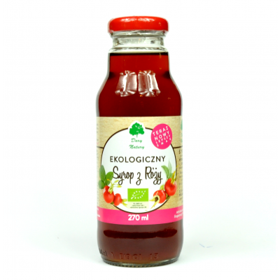 Syrop z róży BIO 270ml Dary Natury - 5902741008497.jpg