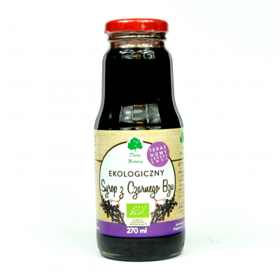 Syrop z Czarnego Bzu EKO 270ml Dary Natury - 5902741009074.jpg