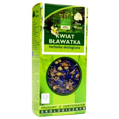 Bławatek Kwiat EKO 25g Dary Natury - 5902741009982.jpg