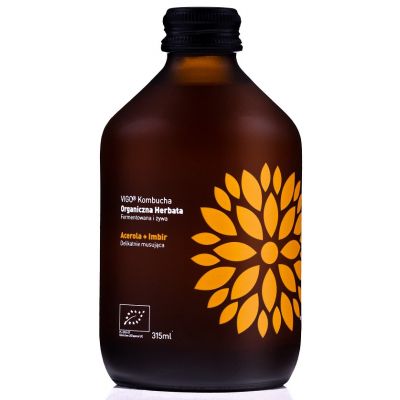 Kombucha z Acerolą i Imbirem Bezglutenowa BIO 330ml Vigo - 5902768514308.jpg