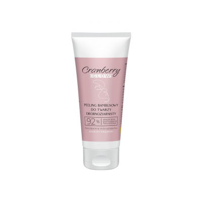 Peeling bambusowy do twarzy Drobnoziarnisty 50ml Cranberry Glow - 5902768947052.jpg