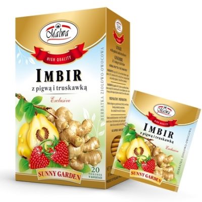 Imbir z pigwą i truskawką 20x1,5g Malwa  - 5902781001649.jpg