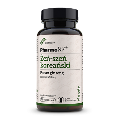Żeń-szeń Koreński 4:1 250mg 90kaps Pharmovit - 5902811235846.jpg