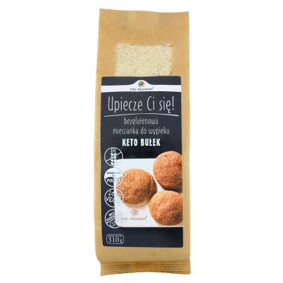 Mieszanka do wypieku keto bułek bezglutenowych 310g Pięć Przemian - 5902837810874.jpg