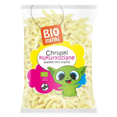 Chrupki Kukurydziane Bezglutenowe BIO 150g Biominki - 5902983785590.jpg