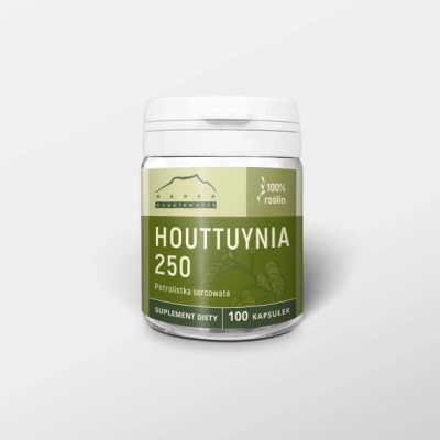 Houttuynia / Pstrolistka sercowata 250mg 100 kaps Nanga - 5903076418982.jpg