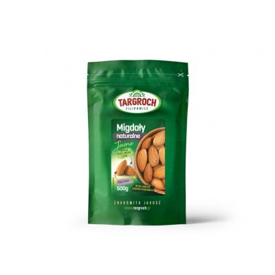 Migdały naturalne jasne 500g Targroch - 5903229001474.jpg