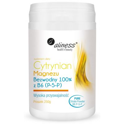 Cytrynian magnezu Bezwodny 100% z B6 (P-5-P) 250g - 5903242580109.jpg