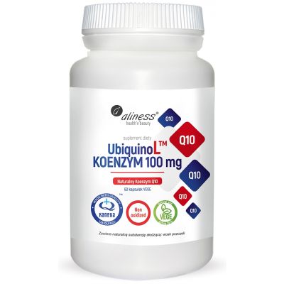 UbiquinoL™ KANEKA Naturalny KOENZYM 100mgx60 Vege caps. Aliness - 5903242580154.jpg