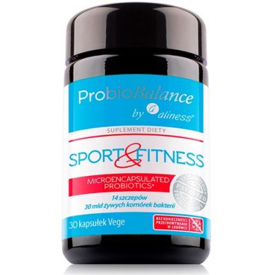 ProbioBalance Sport & Fitness Balance 30 mld. x 30 vege caps Aliness
 - 5903242580369.jpg